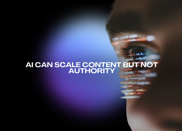 The Synthetic Ceiling: Why AI Can Scale Content but Not Authority